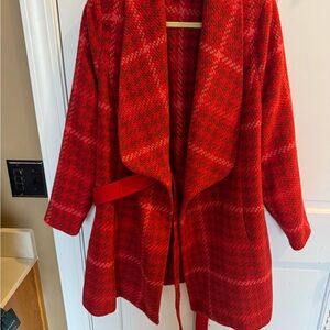 CAbi Crimson Textured Jacket
